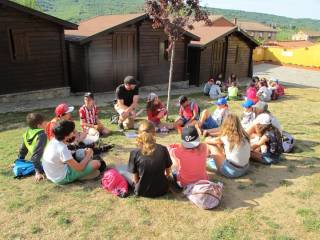 Segundo día en el campamento de inglés GMR