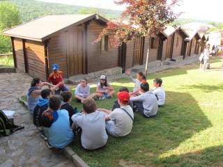 Segundo día en el campamento de inglés GMR