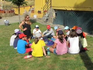 Segundo día en el campamento de inglés GMR