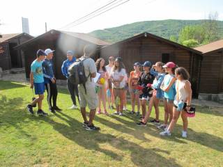 Segundo día en el campamento de inglés GMR