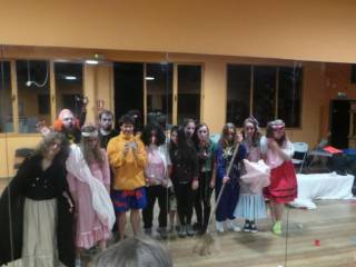 Velada Noche del terror en GMR summer camps