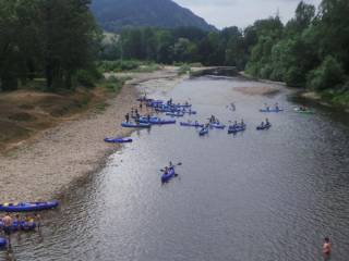 GMR  summercamps descenso del río Sella en piragua