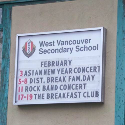 West Vancouver Secondary School